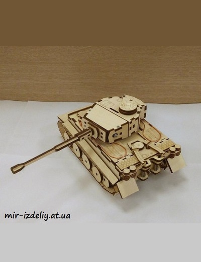 Танк pz kpfw из фанеры