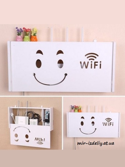 Навесной шкаф Wifi из фанеры