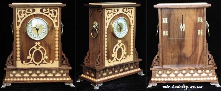 Часы Радовского из фанеры