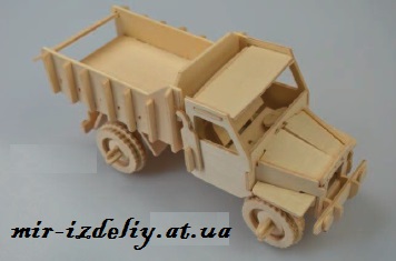 Грузовик из фанеры