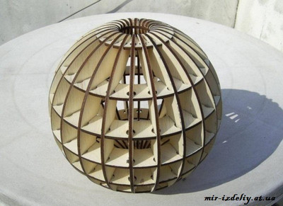 Сфера из фанеры