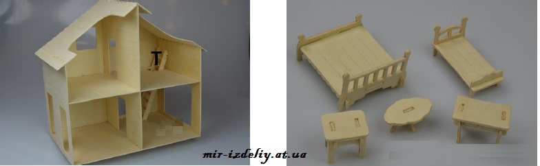 Кукольный домик из фанеры