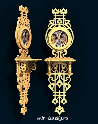 чертеж полочки для выпиливания лобзиком