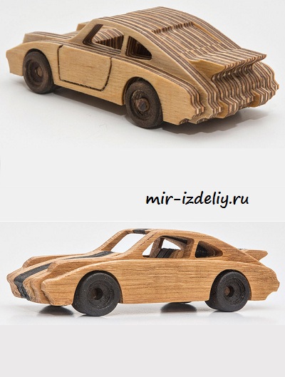 чертеж автомобиля для выпиливания лобзиком