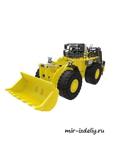 чертеж погрузчика для выпиливания лобзиком