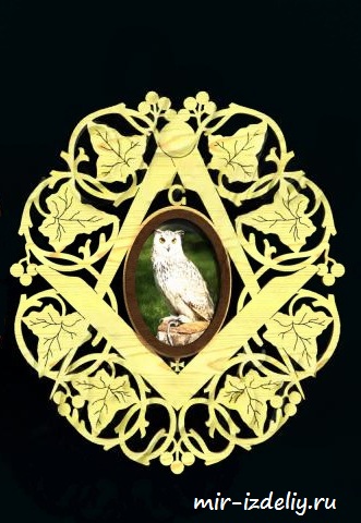 чертеж полочки для выпиливания лобзиком