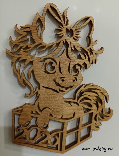 чертеж пони 2026 года для выпилвания лобзиком