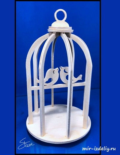 чертеж клетки для выпиливания лобзиком