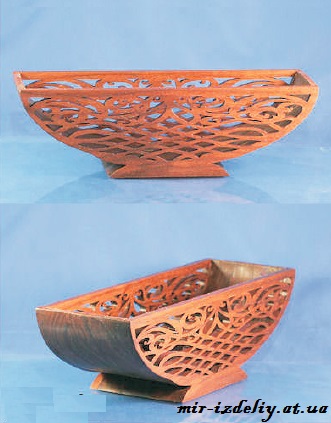 Лепнина Корзина из фанеры