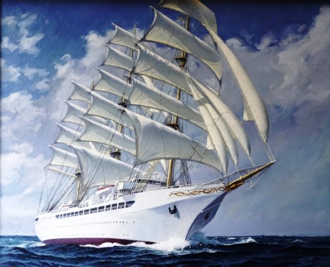 Парусник «Sea Cloud Hussar»
