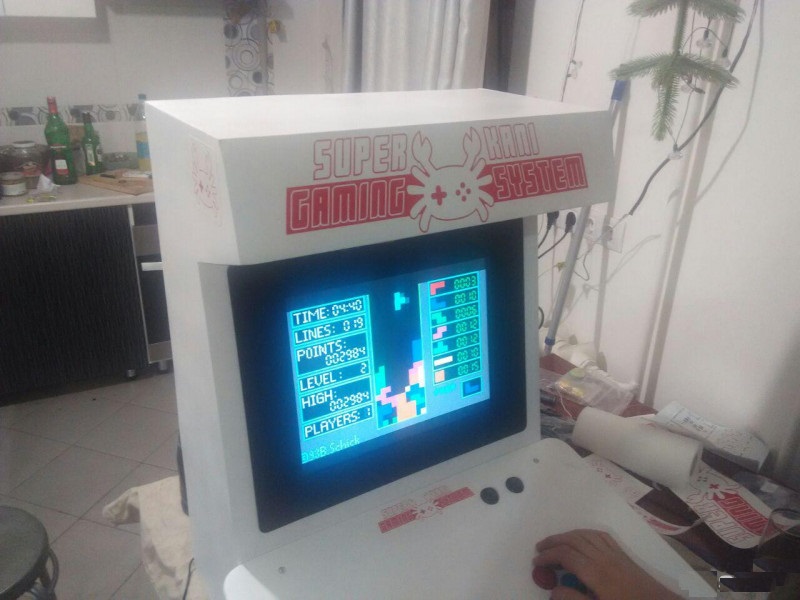 Игровой автомат «Вулкан Престиж»  из фанеры