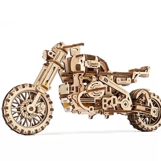 Мотоцикл Scrambler UGR-10 с коляской